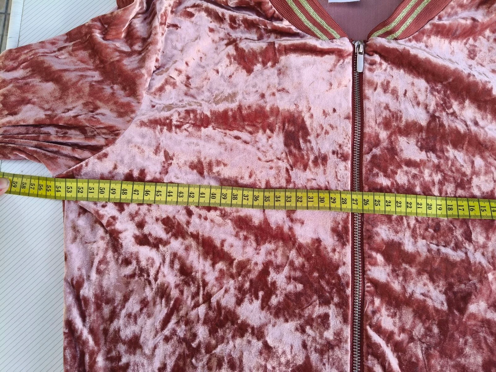 Pink Velour Sweatshirt – photo 7